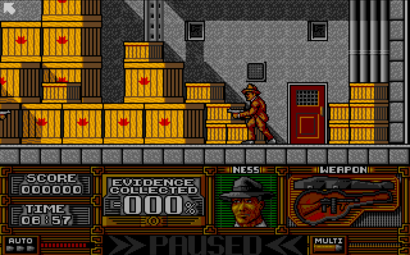 The Untouchables - Atari ST game screenshot (1989) by Ocean